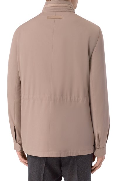 Куртка ZEGNA бежевого цвета по цене 541000 руб., арт. F253/RUFTC5A9, фото 4 Куртка ZEGNA, арт. F253/RUFTC5A9, фото 4
