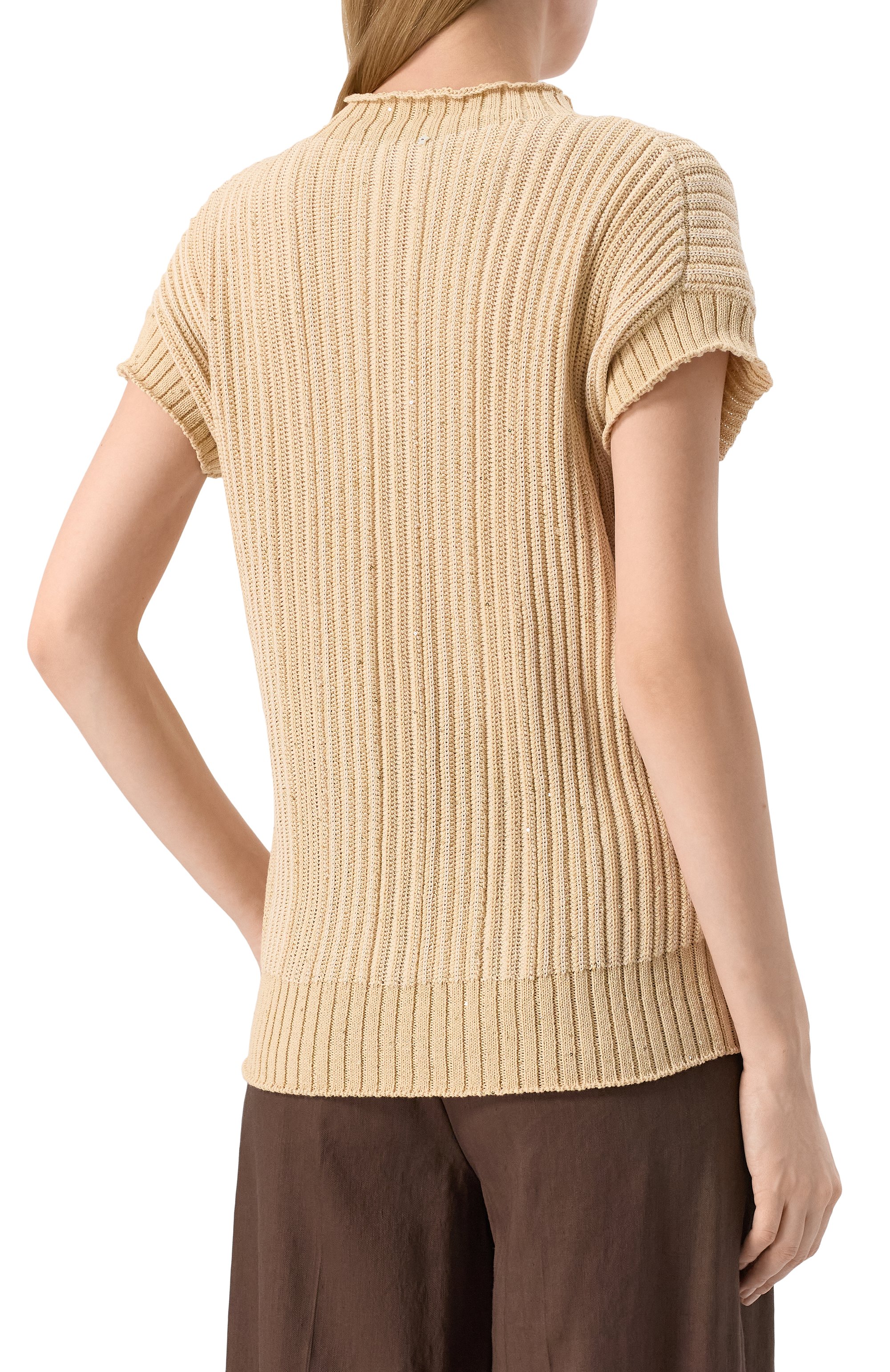 Хлопковый свитер LORENA ANTONIAZZI, арт. P25126TM22A/3049, фото 4