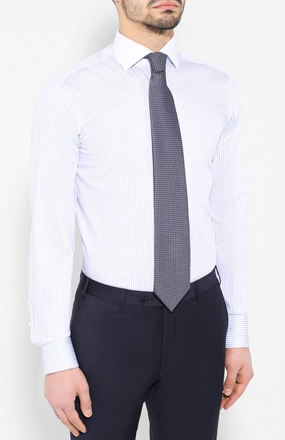 Хлопковая рубашка с воротником кент VAN LAACK, арт. MIVARA-SF01/151426, фото 4