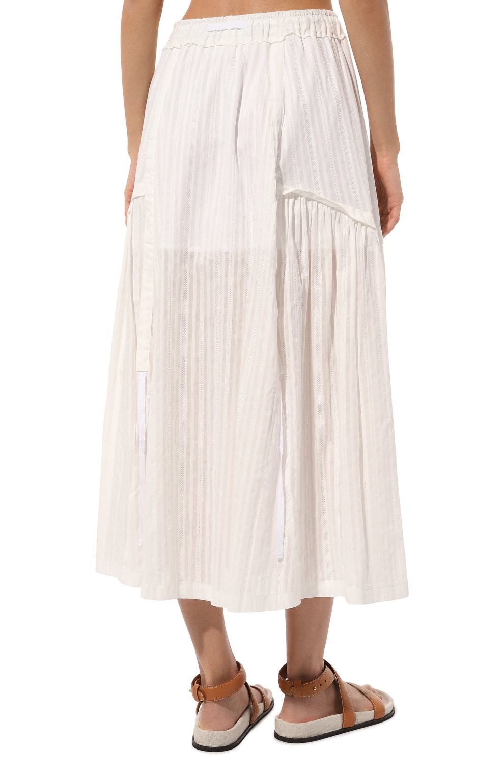 Хлопковая юбка ISABEL BENENATO, арт. DW88S24, фото 4