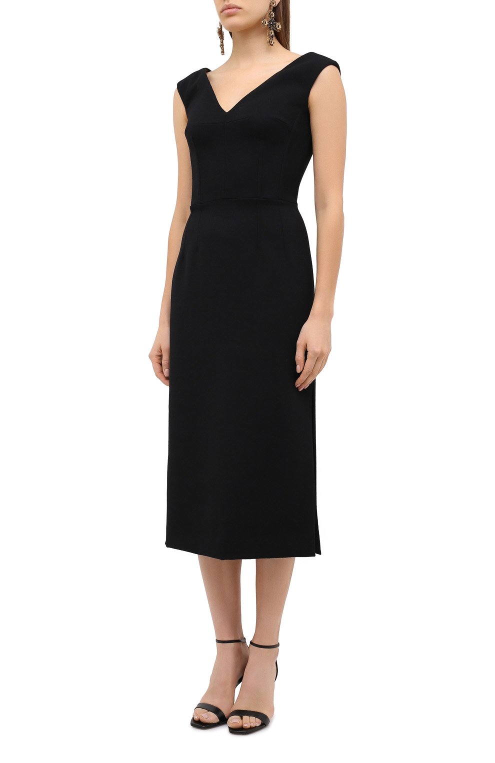 Шерстяное платье DOLCE & GABBANA, арт. F6J4VT/FUBD2, фото 3