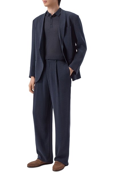 Льняное поло GIORGIO ARMANI, арт. 3RSF80/SJJMZ, фото 2