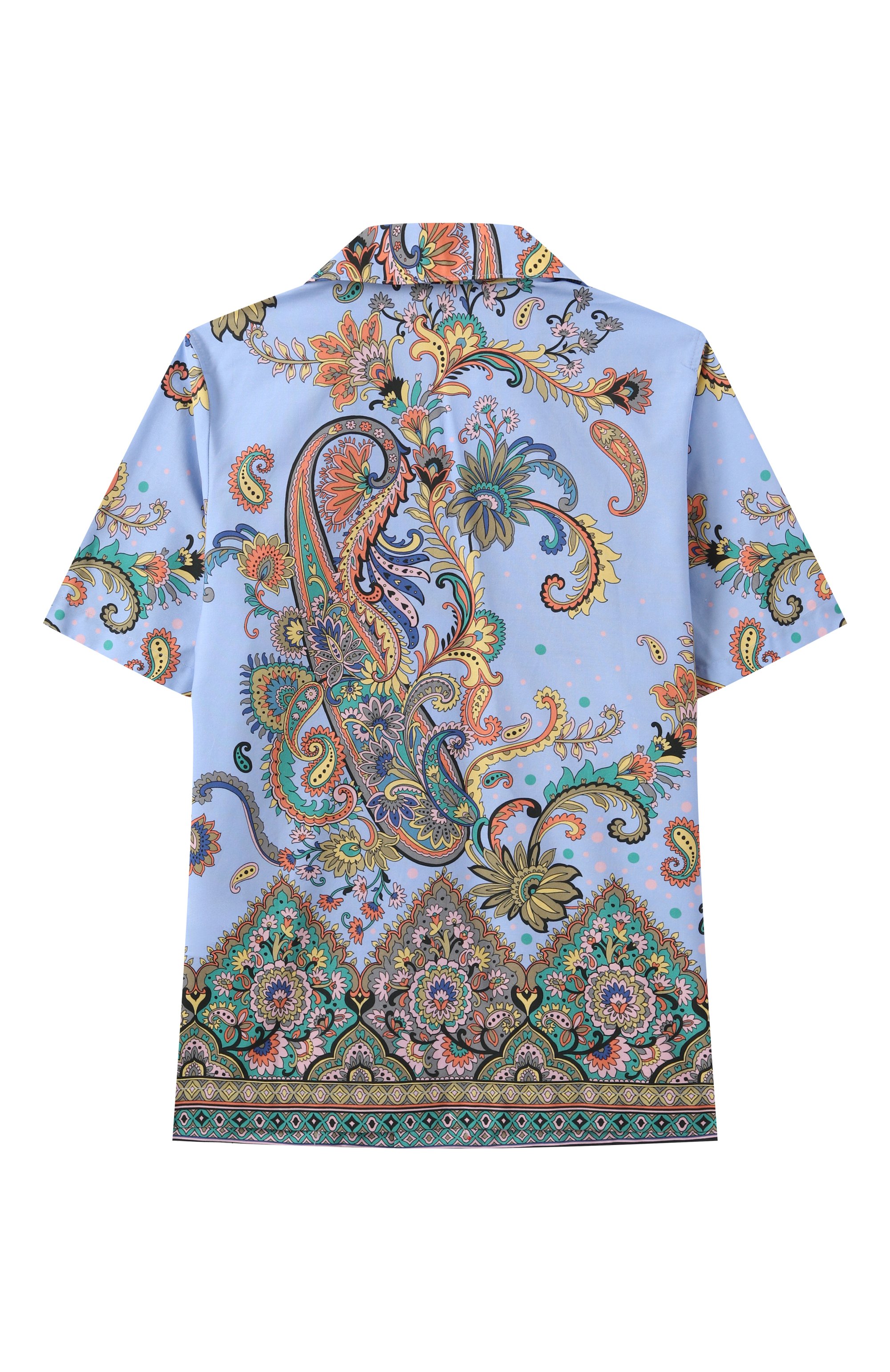 Хлопковая рубашка ETRO, арт. GW5P51, фото 2