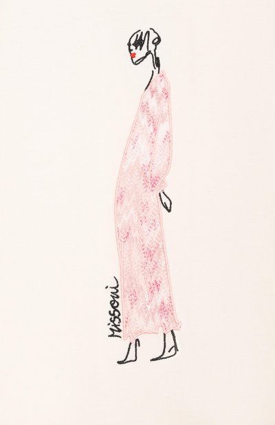 Хлопковая футболка MISSONI, арт. MY8B01/Z3672_001, фото 3