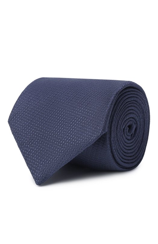Шелковый галстук Brioni 062I00/PZ416 Синий 062I00/PZ416