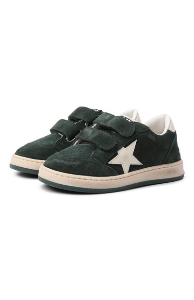 Замшевые кеды ball star GOLDEN GOOSE DELUXE BRAND, арт. GYF00501.F008055