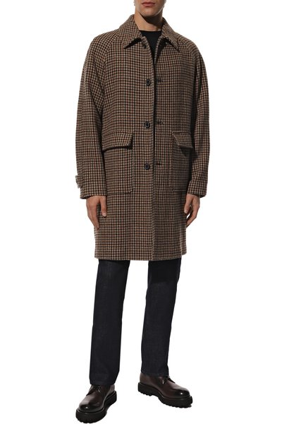 Шерстяное пальто PALTO бежевого цвета по цене 87300 руб., арт. MARCELL0 M00N VICHY R, фото 2 Шерстяное пальто PALTO, арт. MARCELL0 M00N VICHY R, фото 2