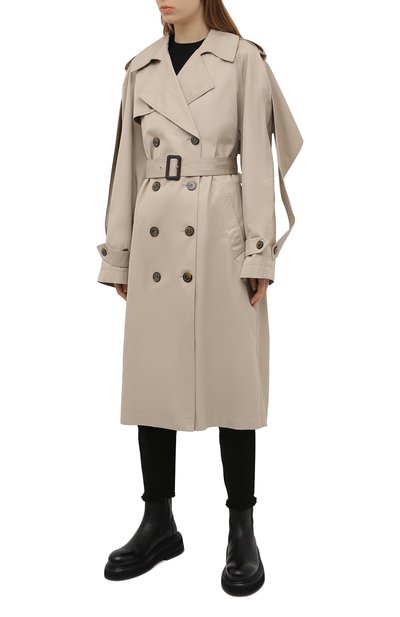 Хлопковый тренч ALEXANDRE VAUTHIER, арт. 211C0A1400 1412-211, фото 3