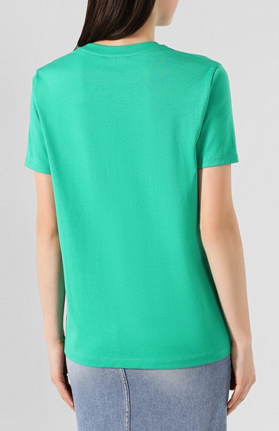 Хлопковая футболка ACNE STUDIOS, арт. AL0038/W, фото 4