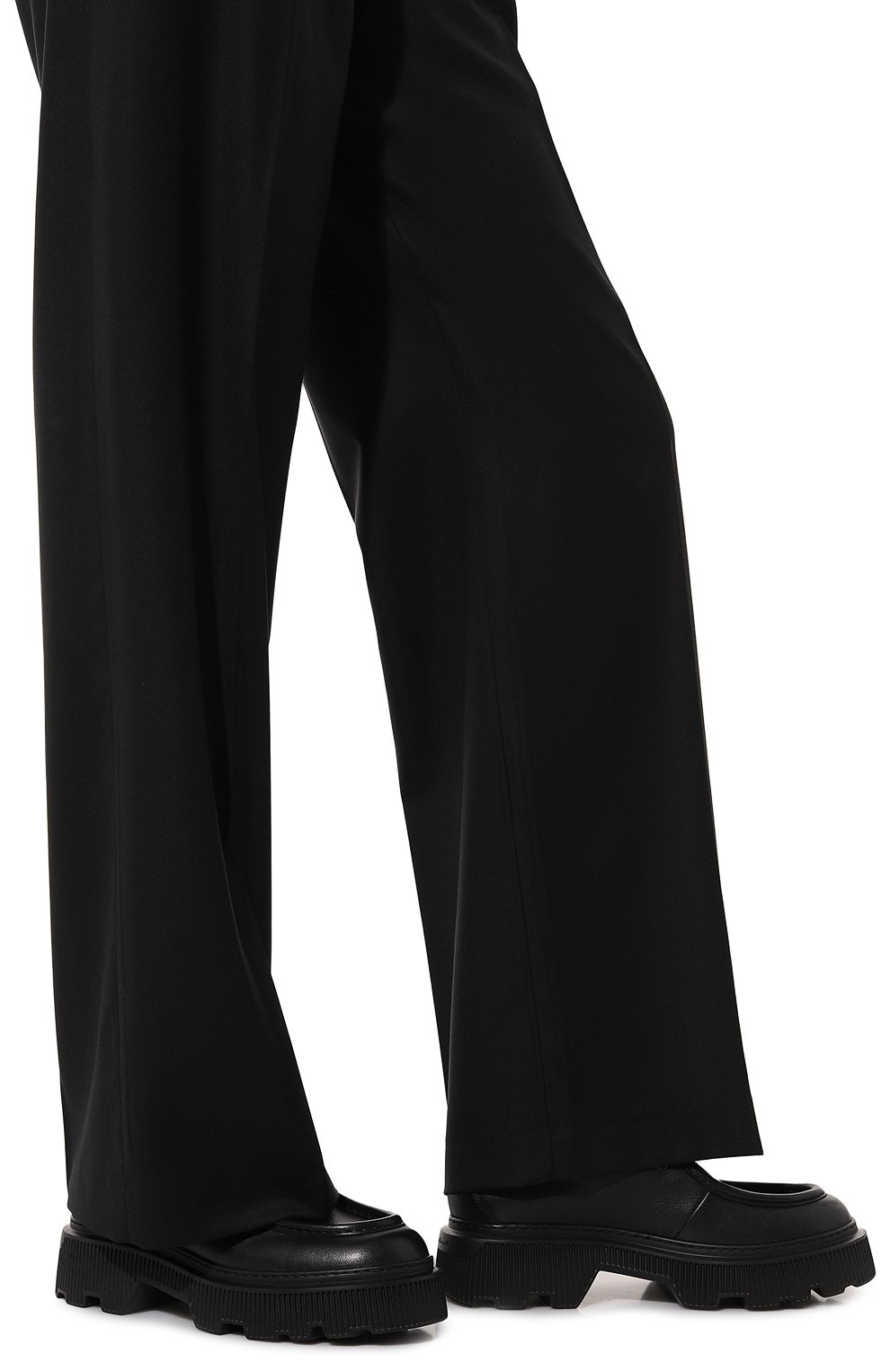 Кожаные дерби SANTONI, арт. WUCG70572NERTAIY, фото 3