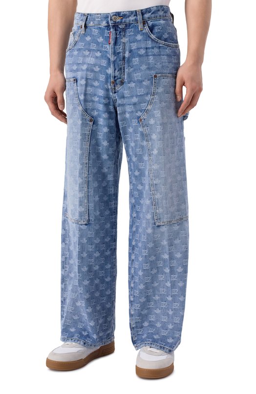 Джинсы M Baggy Dsquared2 S74LB1886/D30023 Синий  S74LB1886/D30023 Фото 3
