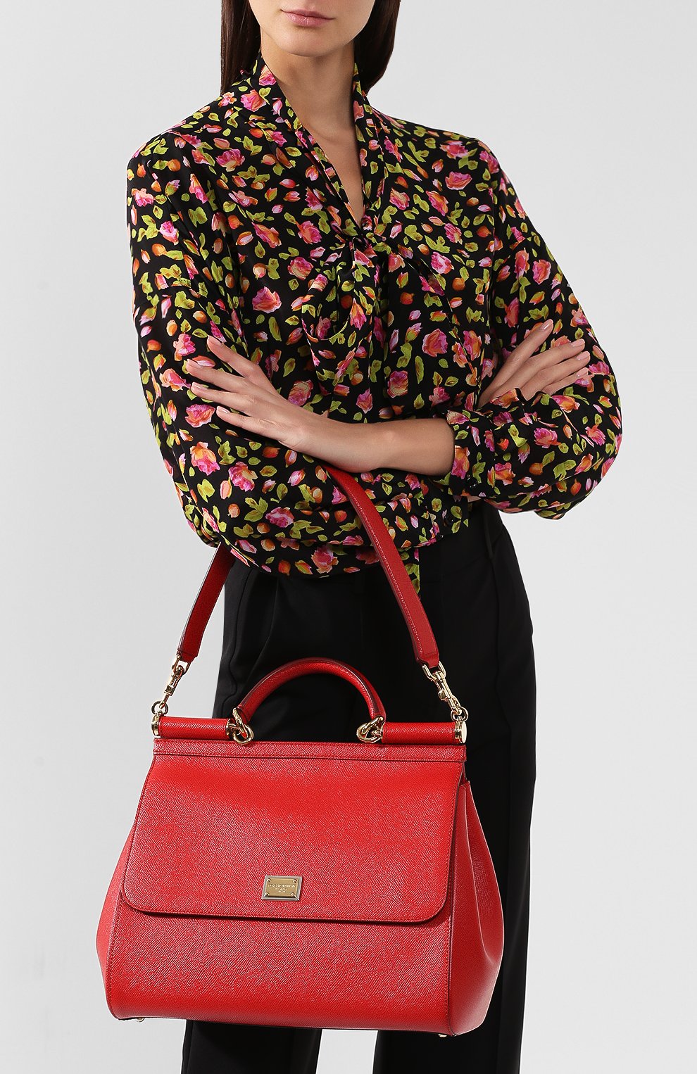 Сумка sicily large DOLCE & GABBANA, арт. 0116/BB6015/A1001, фото 5