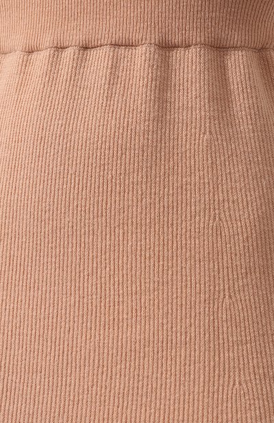 Юбка NANUSHKA розового цвета по цене 35650 руб., арт. PAAK_APRIC0T_CASHMERE BLEND RIB, фото 5 Юбка NANUSHKA, арт. PAAK_APRIC0T_CASHMERE BLEND RIB, фото 5