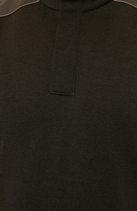 Шерстяной джемпер Paul&Shark 14311101 Хаки  14311101 Фото 5