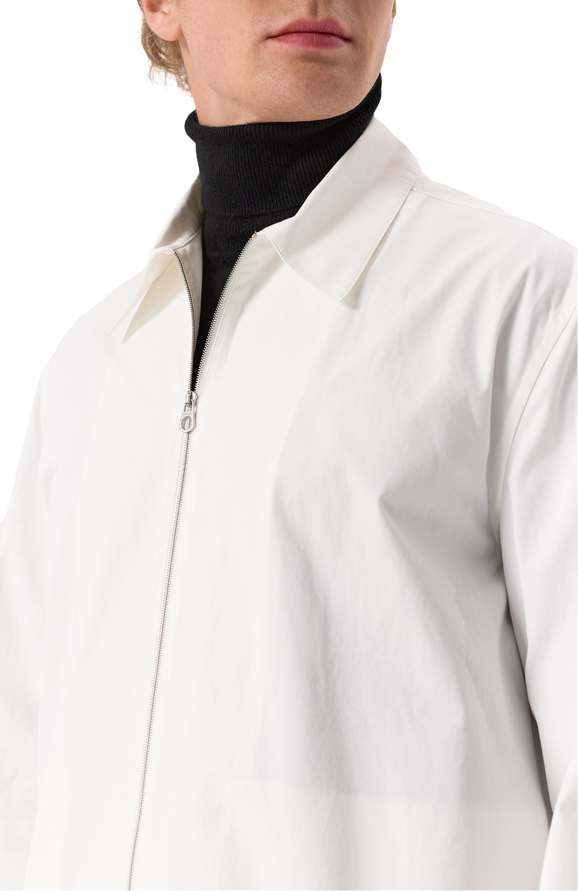 Хлопковая рубашка JIL SANDER, арт. J22DL0249/J45002, фото 5