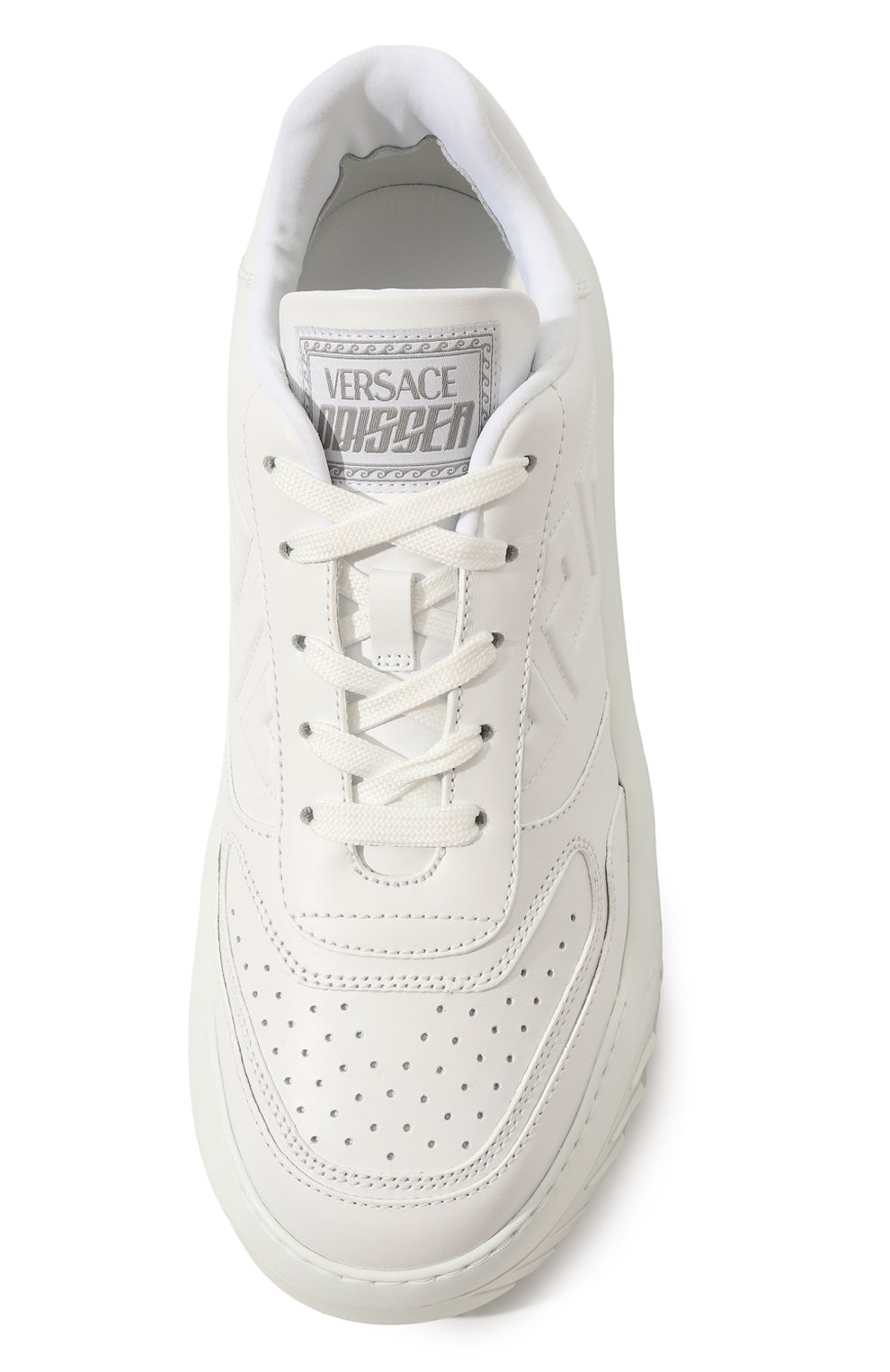 Кожаные кроссовки greca odissea VERSACE, арт. 10081241/A058731, фото 6