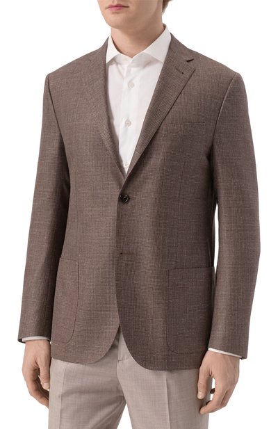 Пиджак из шерсти и шелка CORNELIANI, арт. 25X002-2516206, фото 4