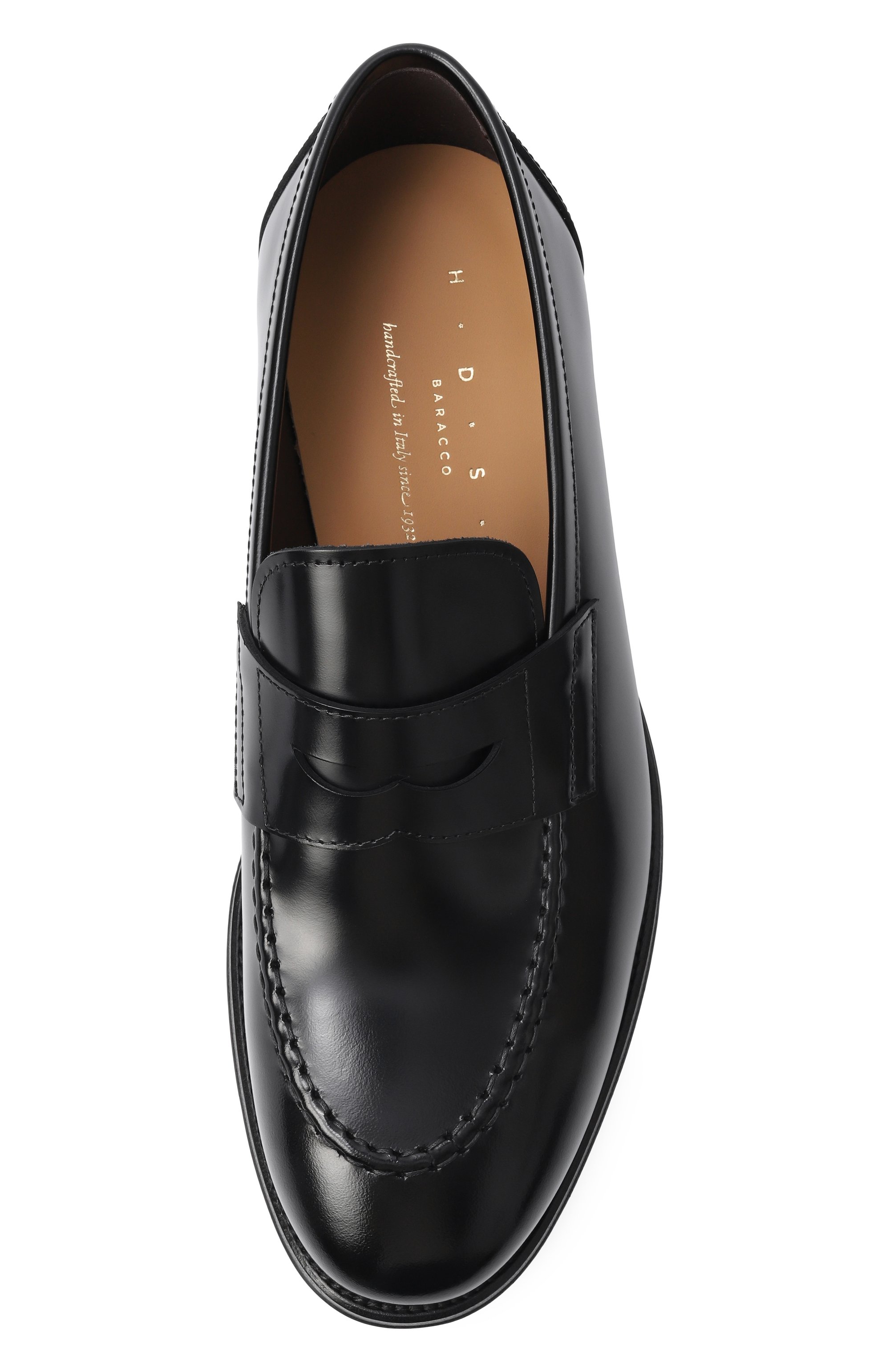 Кожаные пенни-лоферы H`D`S`N BARACCO, арт. 74406.P.3*/CALF LUX, фото 6