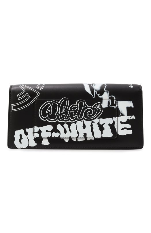 Сумка Jitney 1.0 Off-White 0WNN172S25LEA0021001 Чёрный  0WNN172S25LEA0021001 Фото 6
