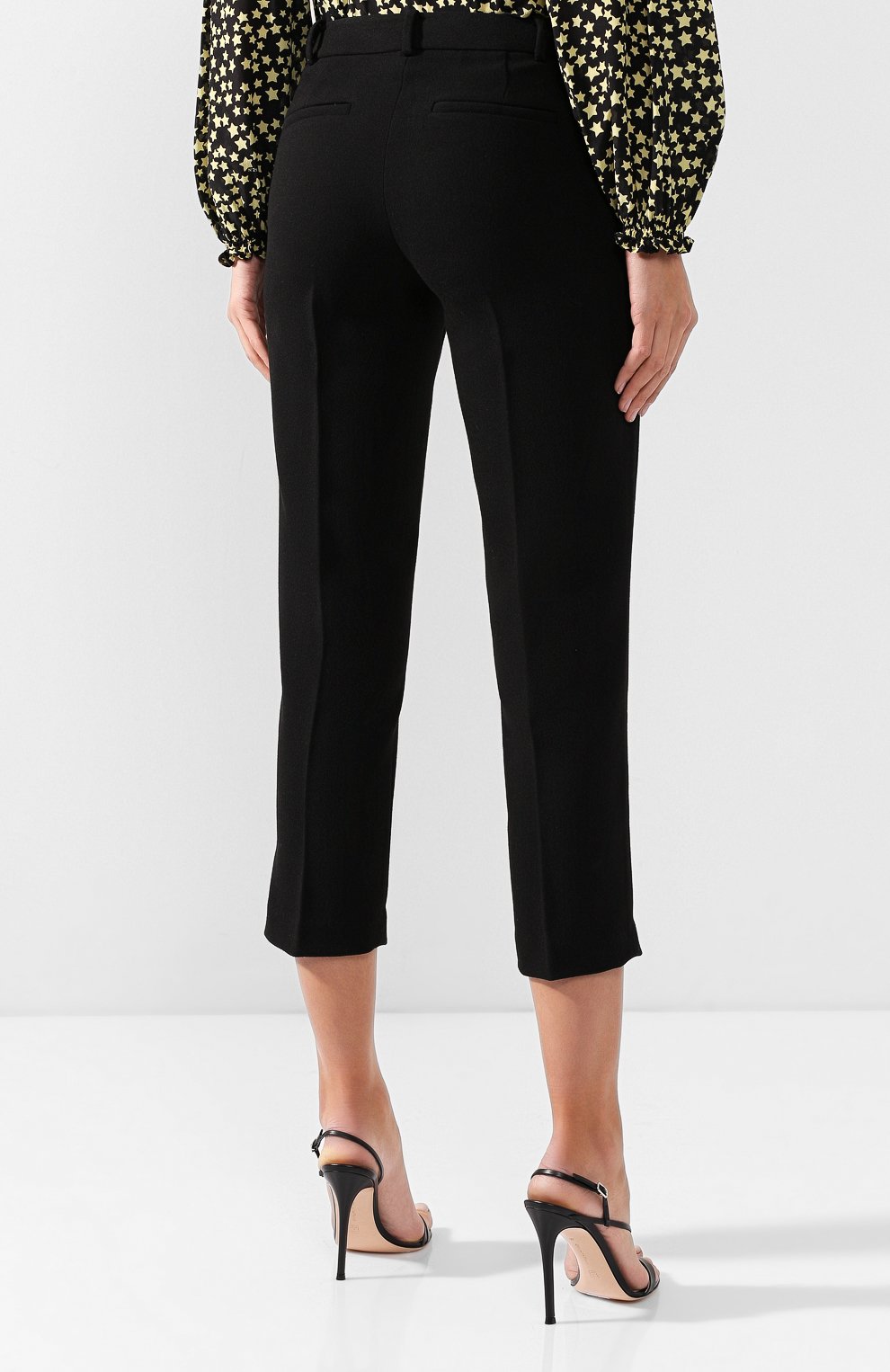 Укороченные брюки со стрелками MICHAEL MICHAEL KORS, арт. MF83GTT7FW, фото 4