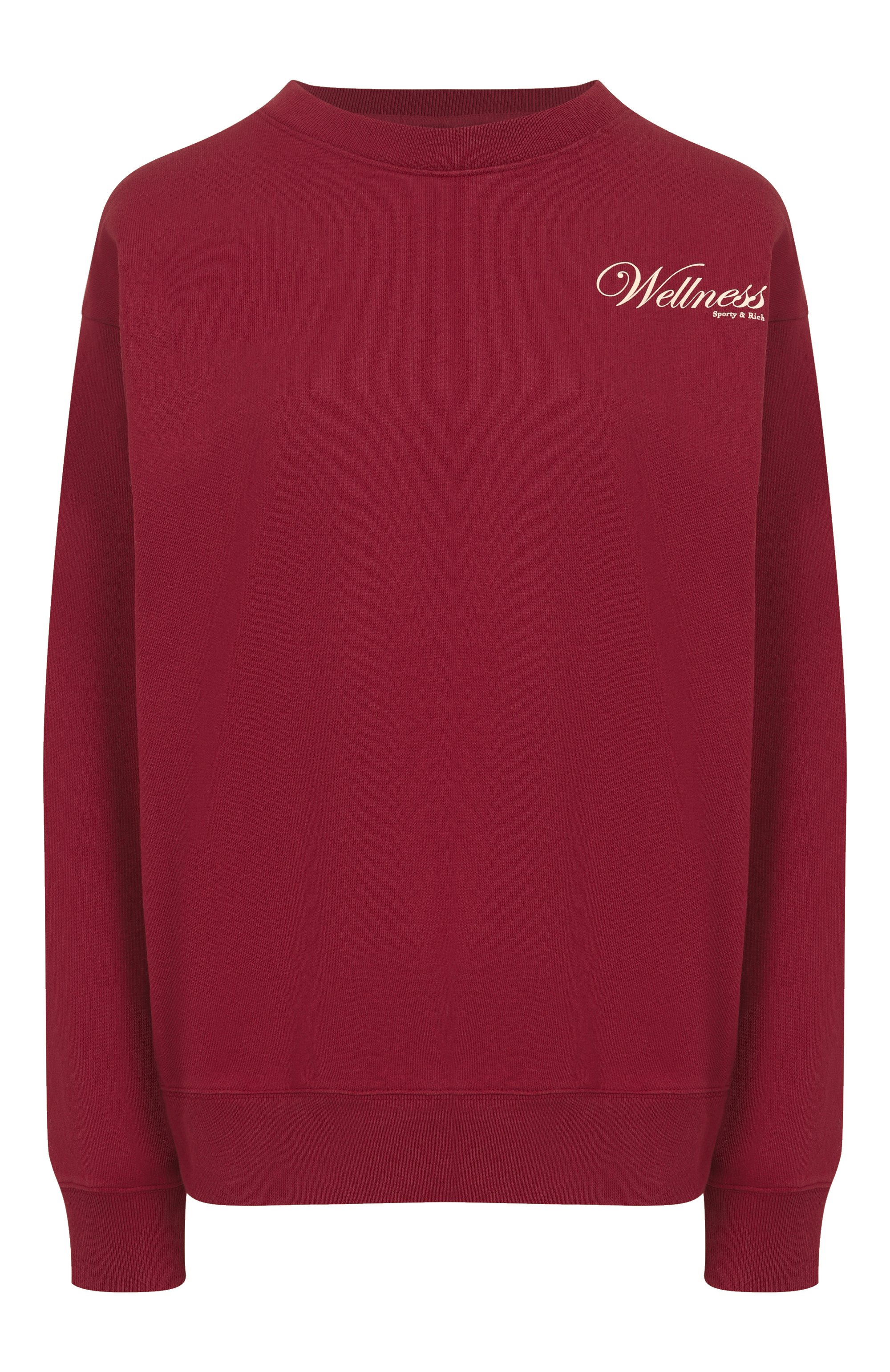 Хлопковый свитшот SPORTY AND RICH, арт. ST07162083RE10, фото 1