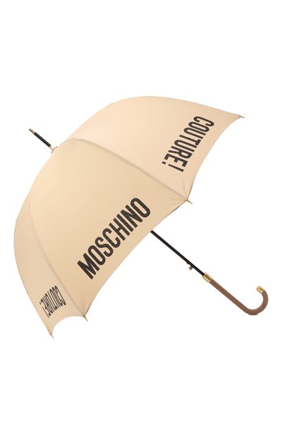 Зонт-трость MOSCHINO бежевого цвета по цене 8940 руб., арт. 8982 63 AUT0, фото 2 Зонт-трость MOSCHINO, арт. 8982 63 AUT0, фото 2