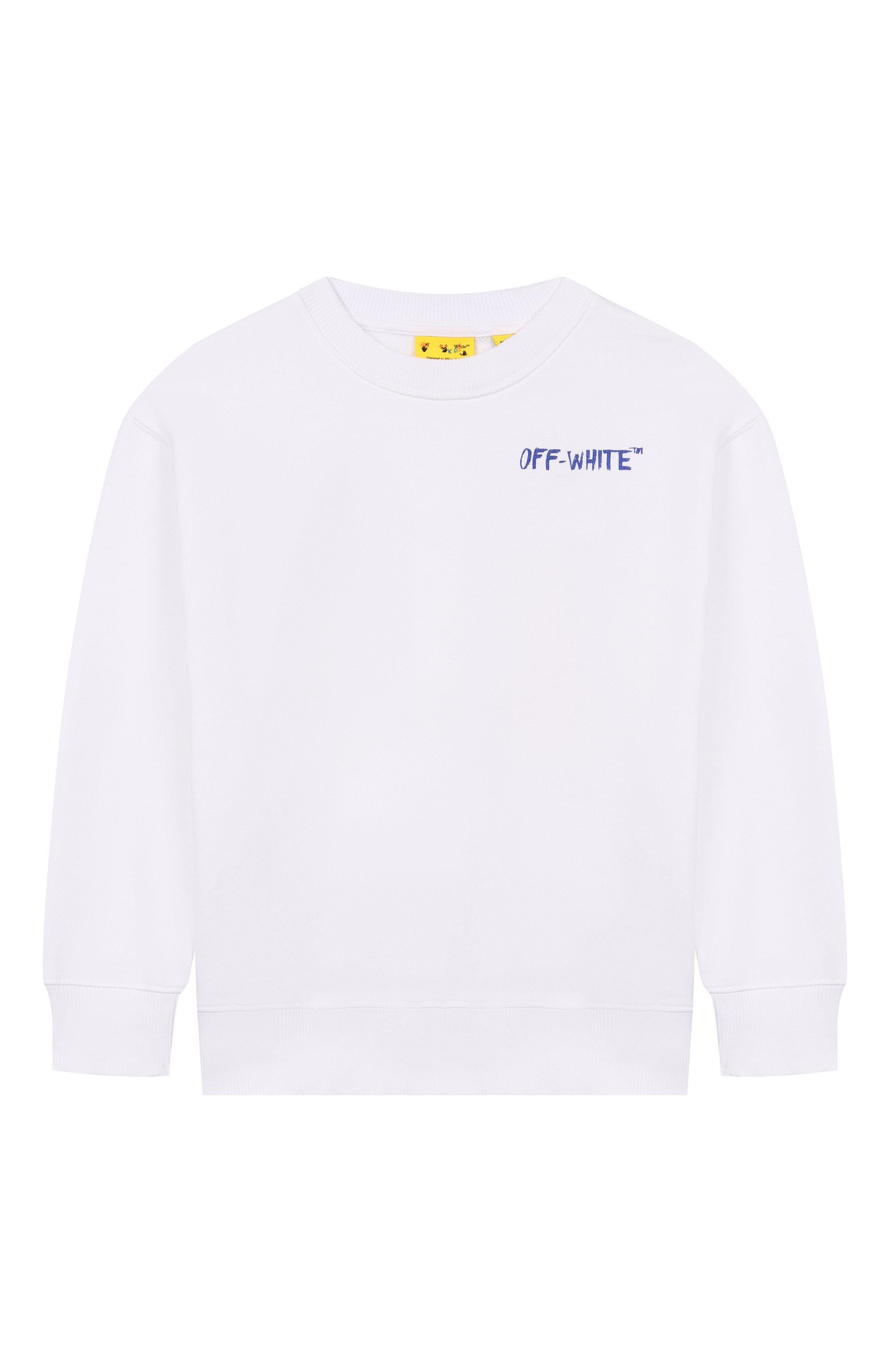Хлопковый свитшот OFF-WHITE, арт. 0BBA001S26FLE004_001, фото 1