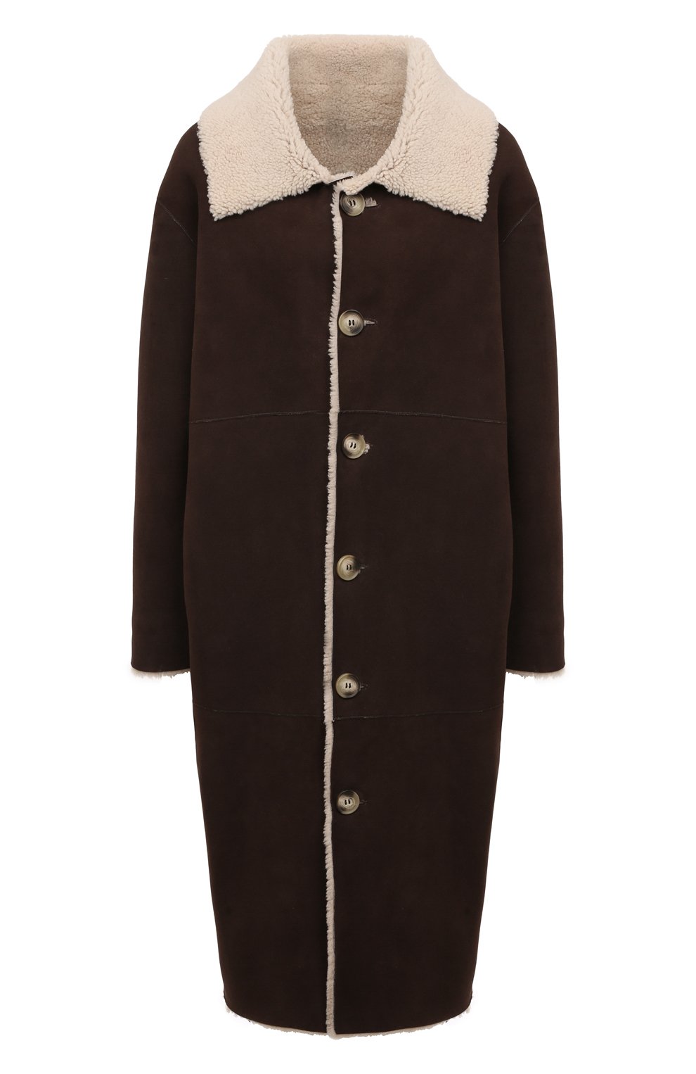 Двусторонняя дубленка из овчины CHAUD STUDIO, арт. CURLYCOAT22, фото 1