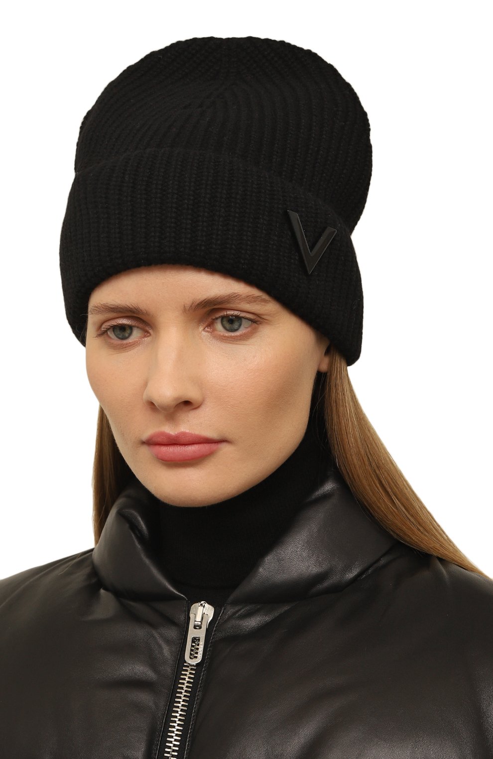 Кашемировая шапка VALENTINO, арт. 1W0HB01D/VFS0NO, фото 2