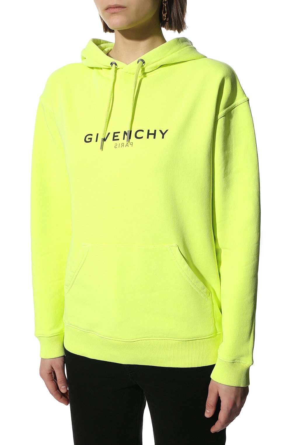 Хлопковое худи GIVENCHY, арт. BWJ01C3Z7K, фото 3