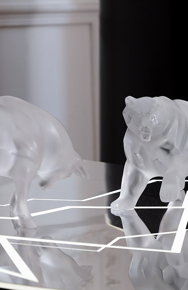 Фигурка bear LALIQUE прозрачного цвета, арт. 10641100 | Фото 2 (Региональные ограничения белый список (Axapta Mercury): Не проставлено; Нос: Не проставлено; Ограничения доставки: fragile-2)