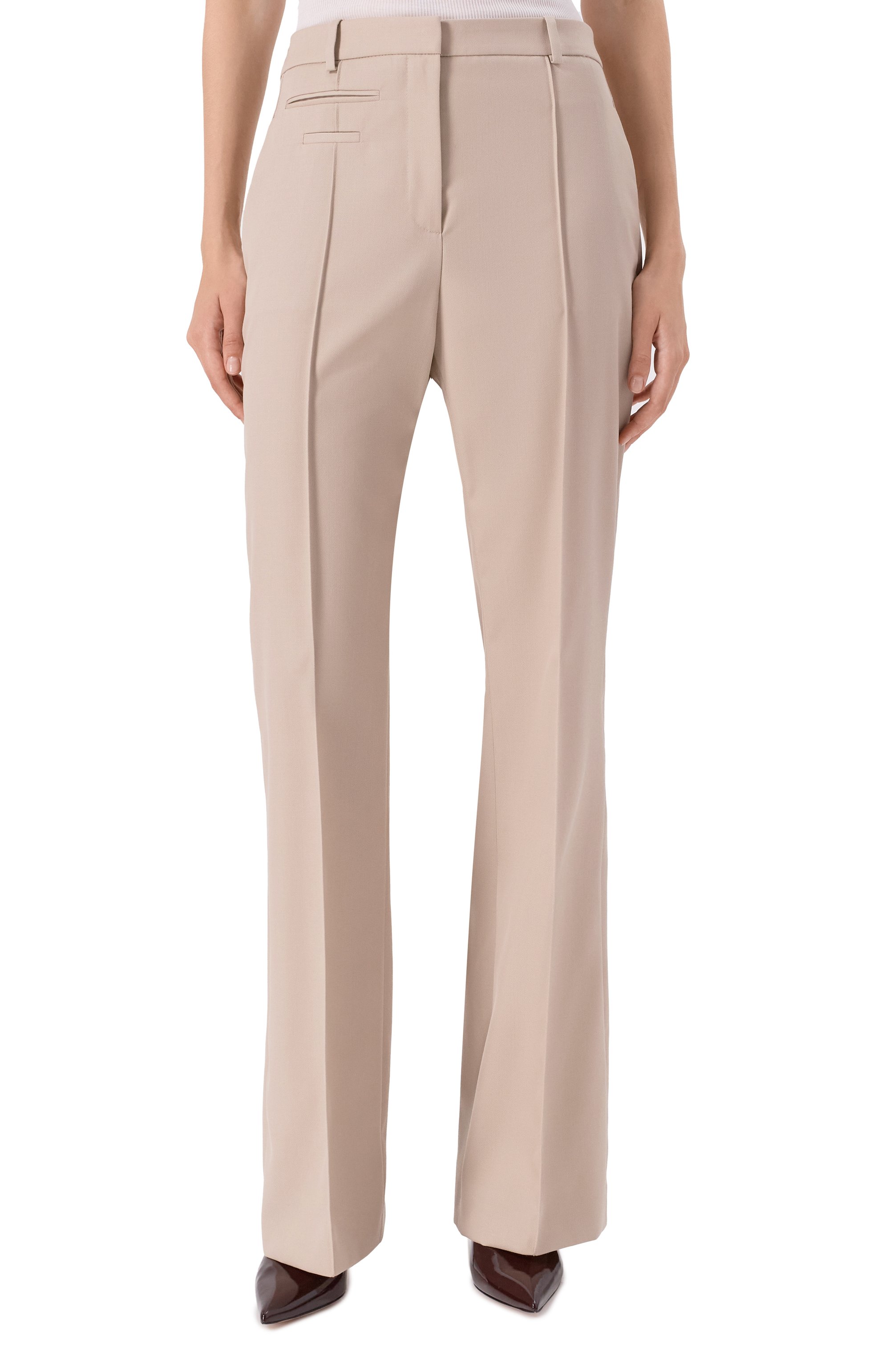 Шерстяные брюки BOSS, арт. 50543311, фото 3