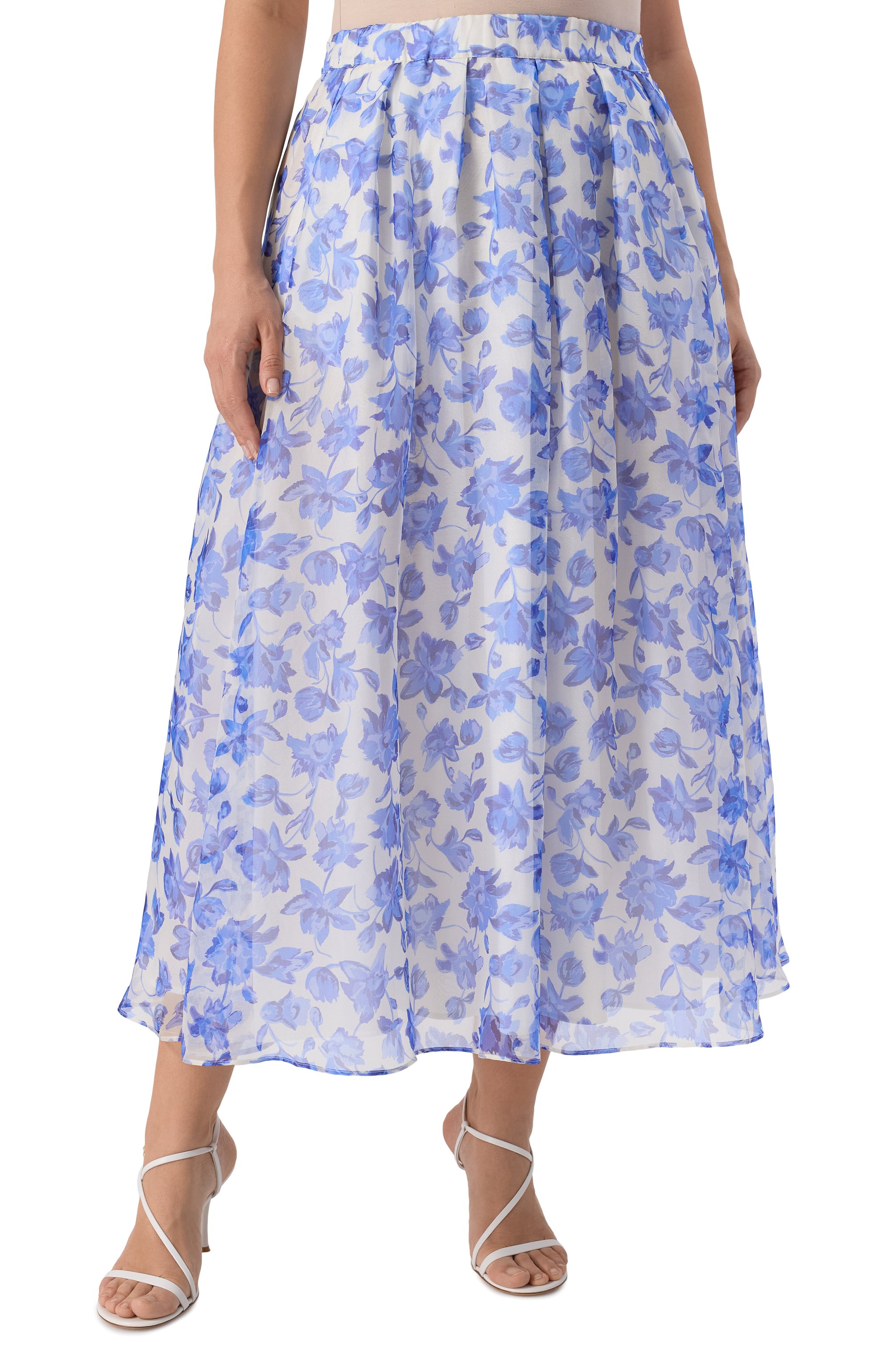 Шелковая юбка WEEKEND MAX MARA, арт. MARCA, фото 3