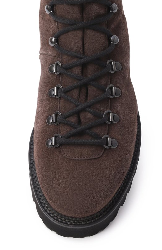 Замшевые ботинки St. Moritz Mille 885 SM0RITZ G0 RAIN_SM0RITM G0 RAIN Коричневый  SM0RITZ G0 RAIN_SM0RITM G0 RAIN Фото 6