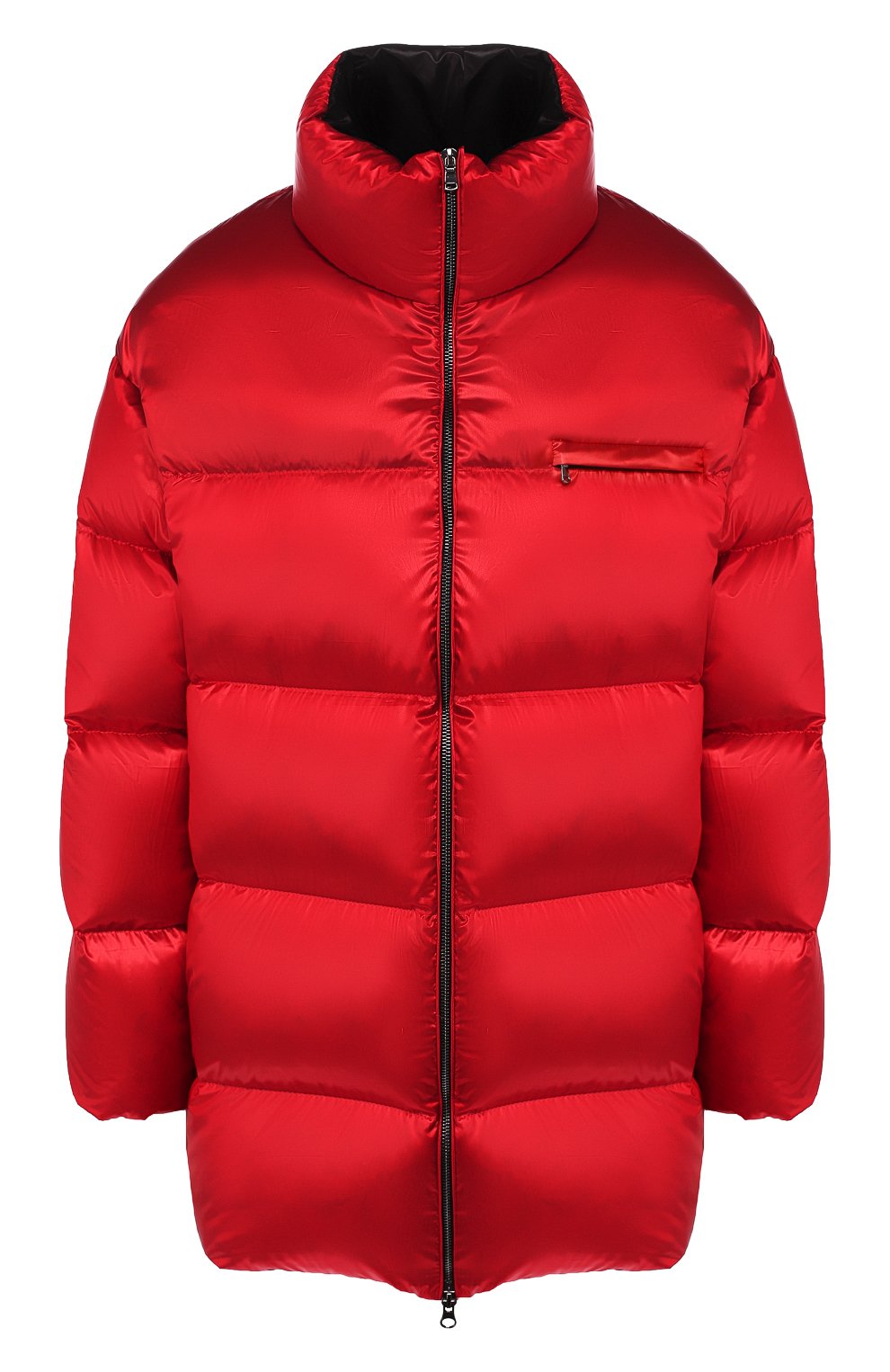 Пуховик SEVEN LAB красного цвета по цене 35280 руб., арт. DJF20-№1VLE red/black, фото 1 Пуховик SEVEN LAB, арт. DJF20-№1VLE red/black, фото 1