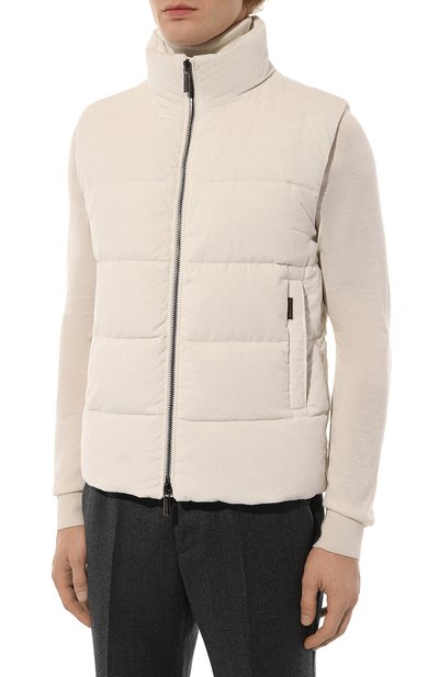 Пуховый жилет vanio-vh из вельвета MOORER, арт. INAV-VH, фото 3