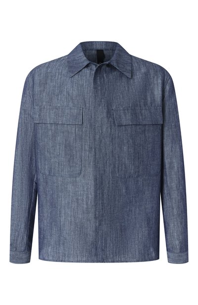 Мужская рубашка изо льна и хлопка HEVO, арт. SPECCHI0LA C 130/H726