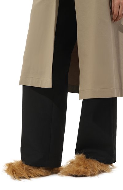 Сабо princetown из экомеха GUCCI бежевого цвета по цене 122400 руб., арт. 659388 2X310, фото 3 Сабо princetown из экомеха GUCCI, арт. 659388 2X310, фото 3