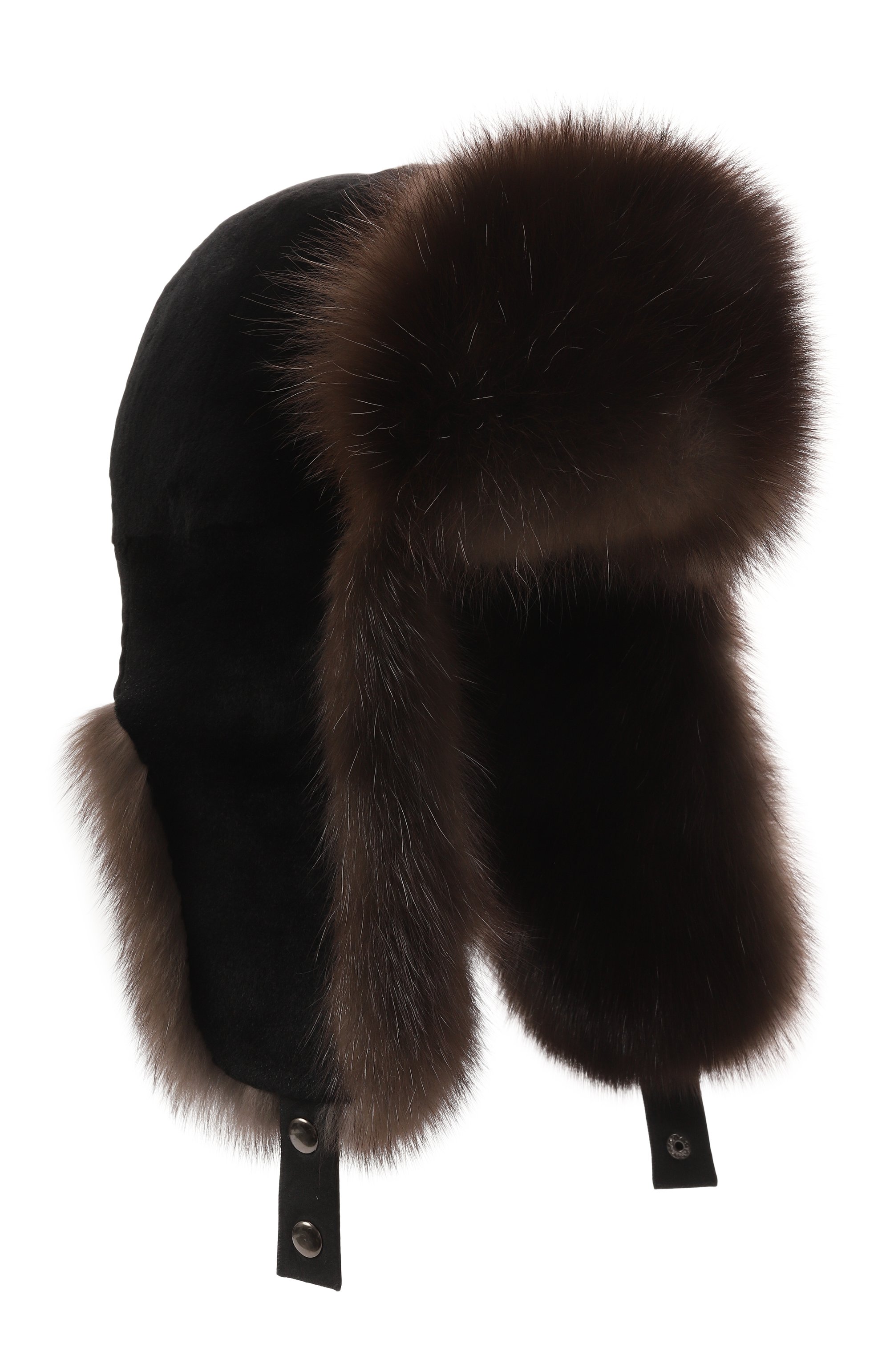 Меховая шапка-ушанка из норки и соболя VICTORIA KUSENKOVA, арт. 331513504227, фото 1