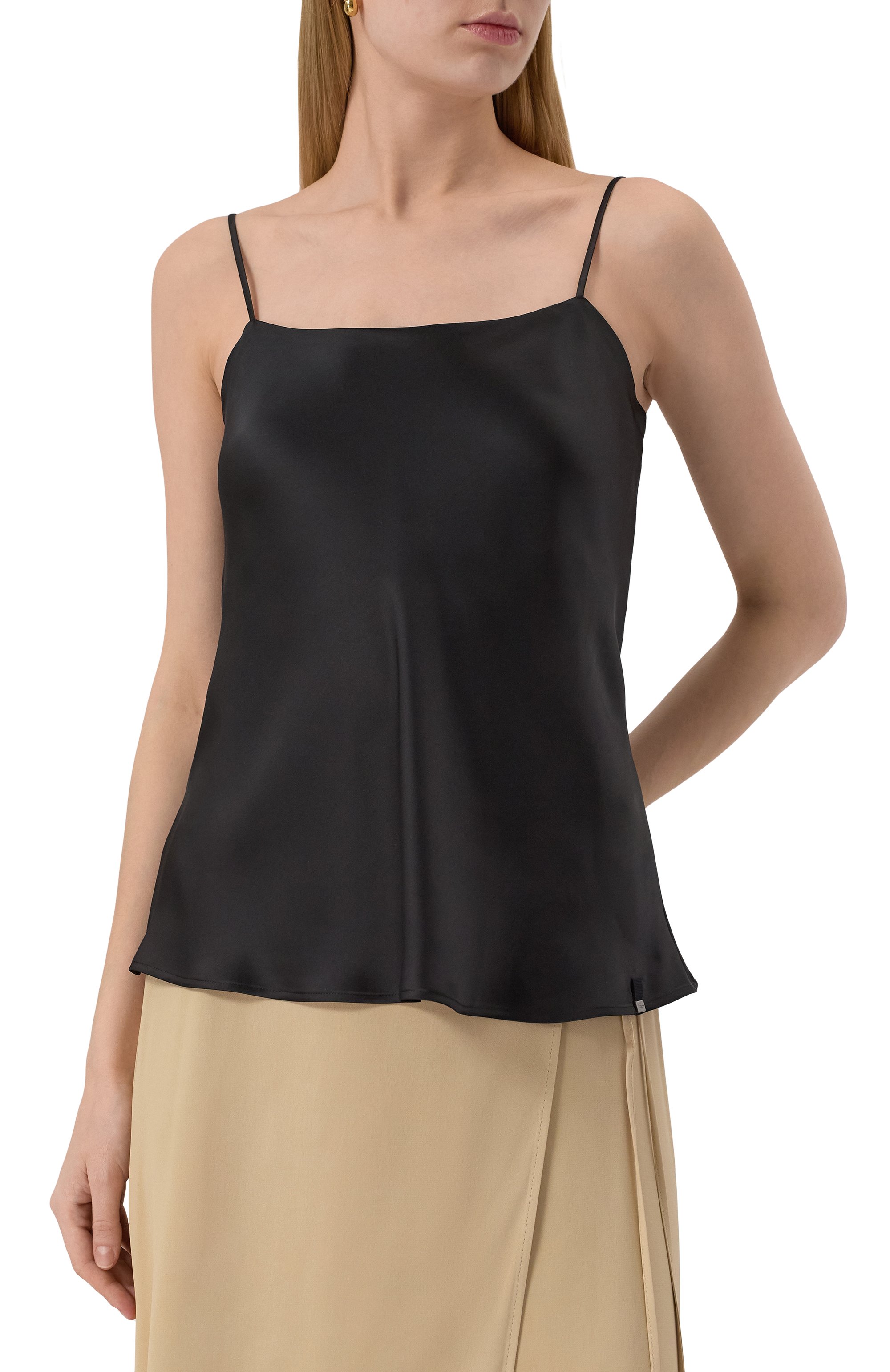 Атласный топ HERNO, арт. BL000021D/12506, фото 3