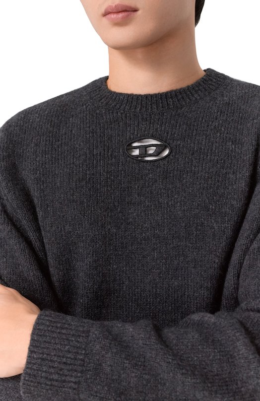 Шерстяной свитер Diesel A20821/0TKCZ Серый  A20821/0TKCZ Фото 5