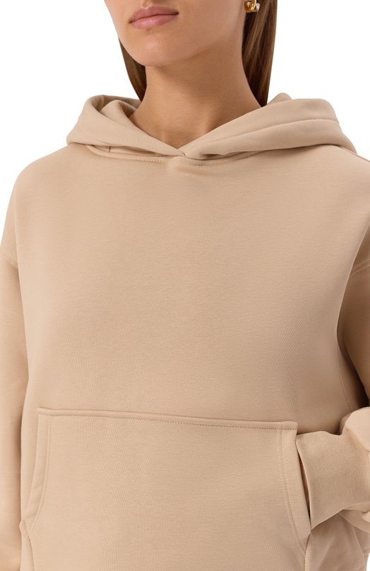 Хлопковое худи Comme des Fuckdown CFABW01373 Бежевый  CFABW01373 Фото 5