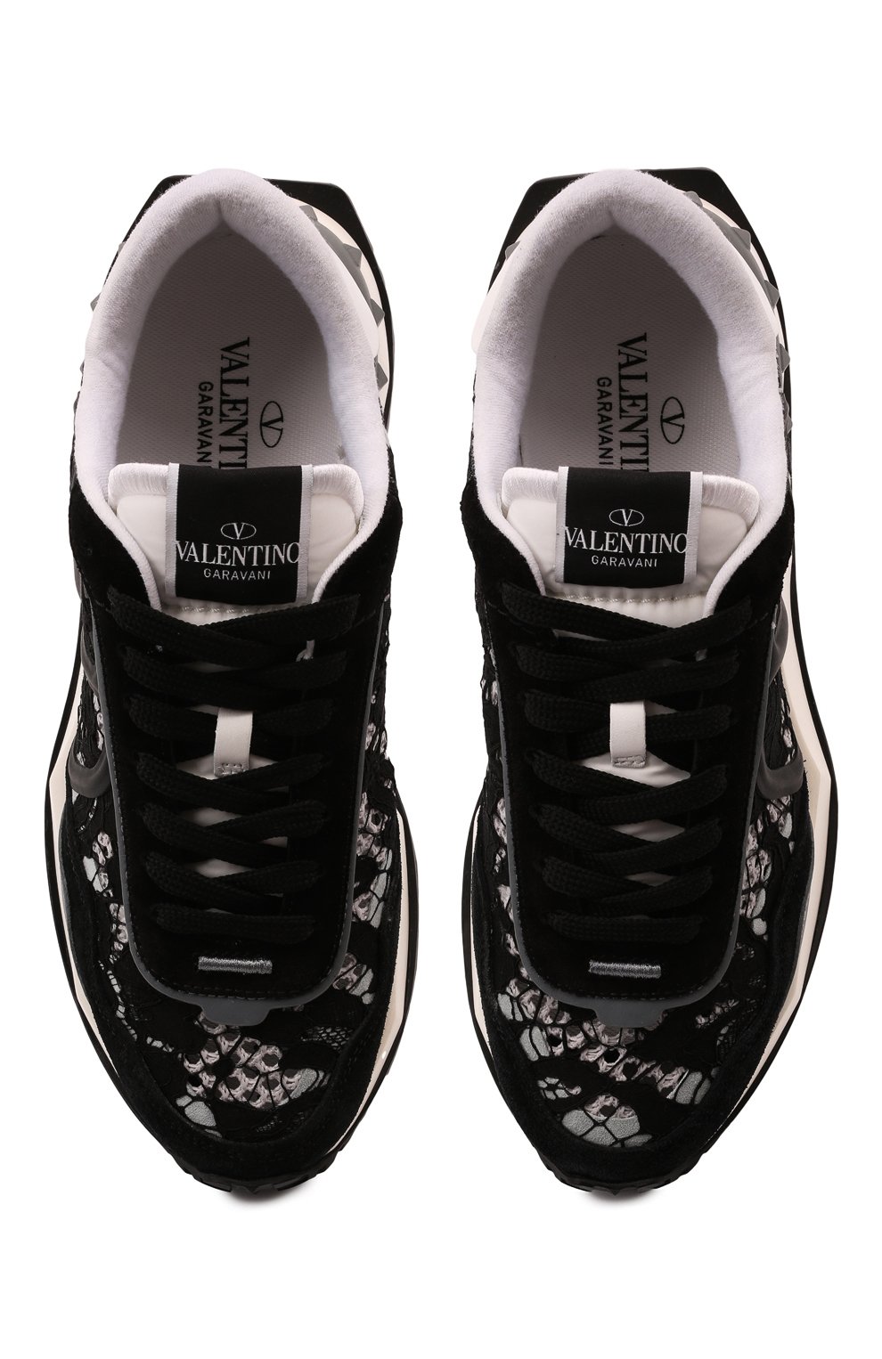 Кроссовки lacerunner VALENTINO черного цвета по цене 69600 руб., арт. XW2S0DY9/ZUX, фото 6 Кроссовки lacerunner VALENTINO, арт. XW2S0DY9/ZUX, фото 6