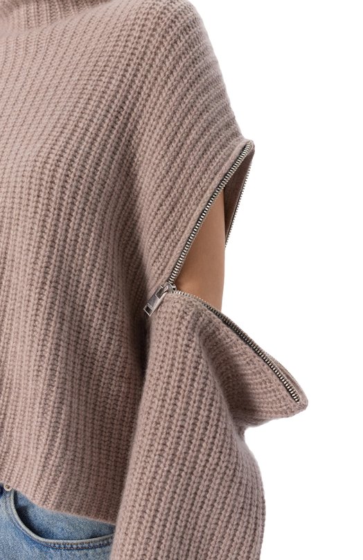 Кашемировый свитер Jacob Lee WCS2037AW25MC Бежевый  WCS2037AW25MC Фото 5