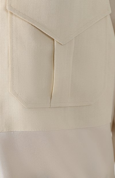 Шелковая рубашка VICTORIA, VICTORIA BECKHAM, арт. 2220WSH000942A, фото 5