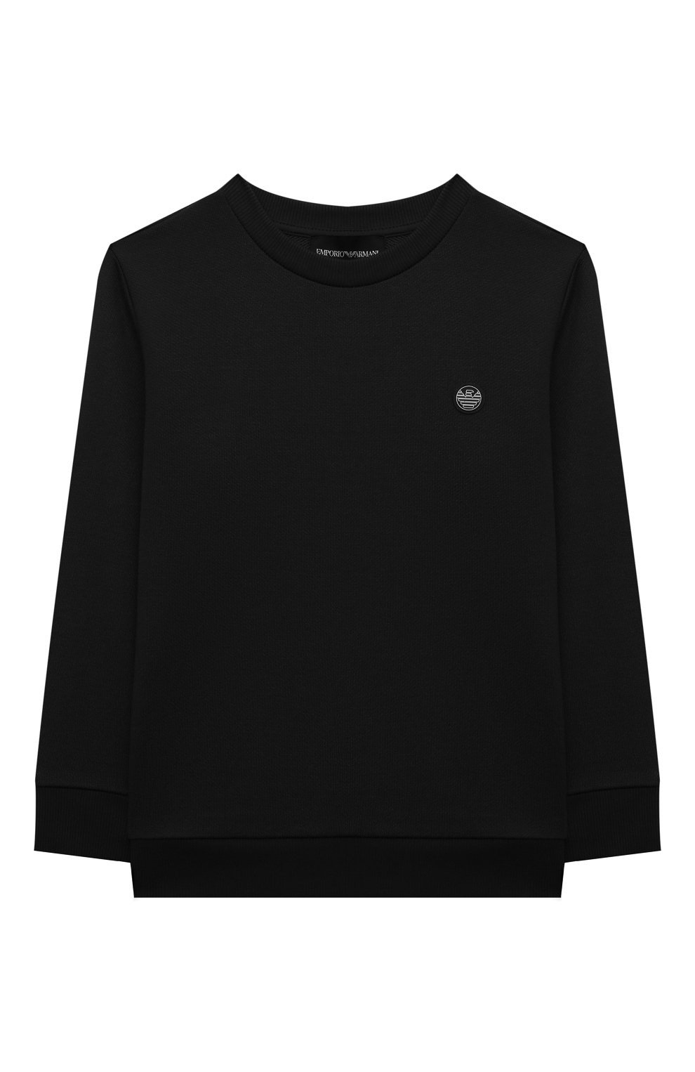 Свитшот EMPORIO ARMANI темно-синего цвета по цене 13500 руб., арт. 3K4MJ3/4J4IZ, фото 1 Свитшот EMPORIO ARMANI, арт. 3K4MJ3/4J4IZ, фото 1