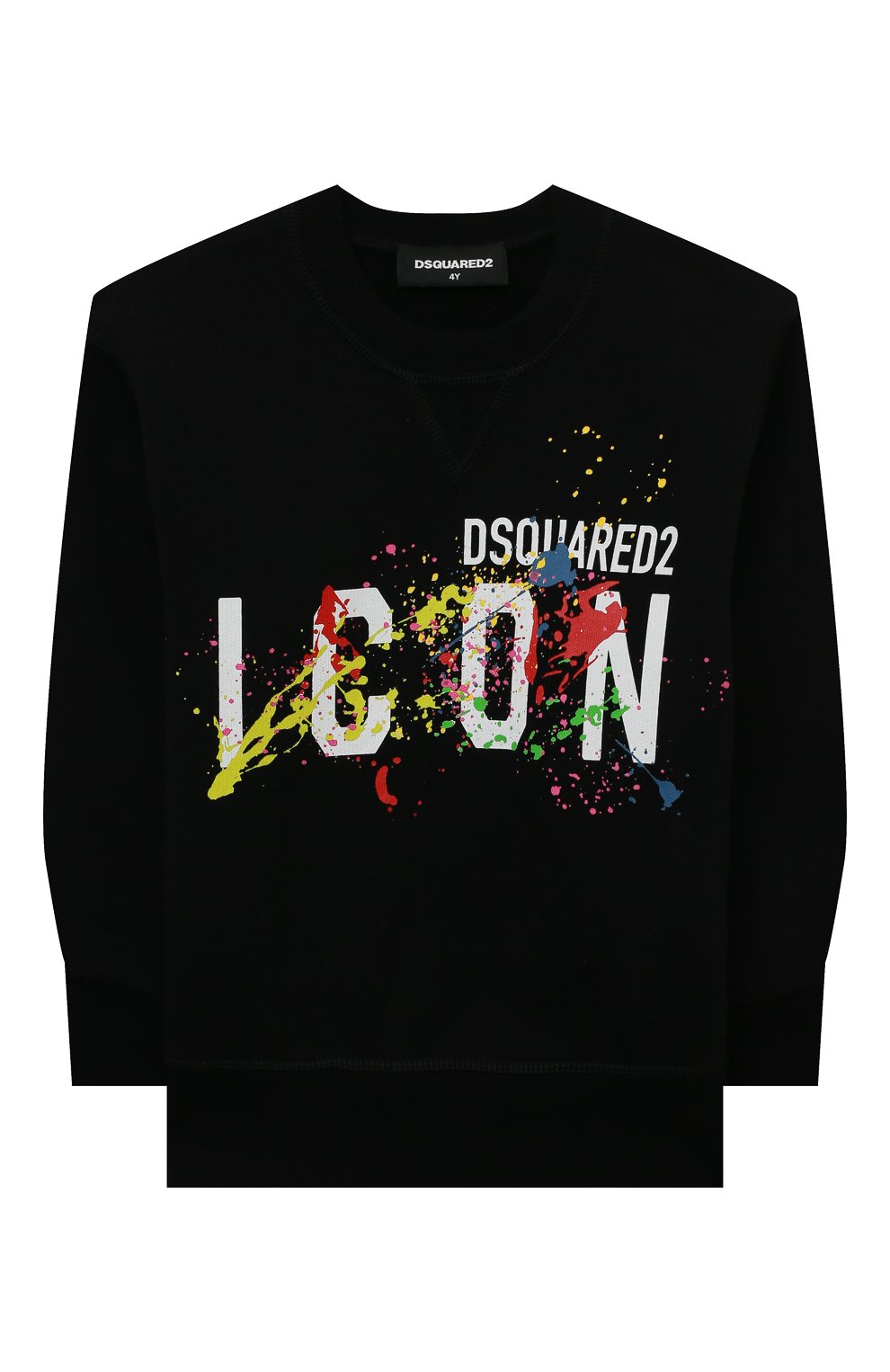 Хлопковый свитшот DSQUARED2, арт. DQ1349-D00J7, фото 1