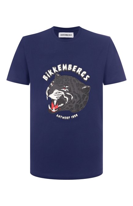 Мужская хлопковая футболка DIRK BIKKEMBERGS, арт. BMT1210