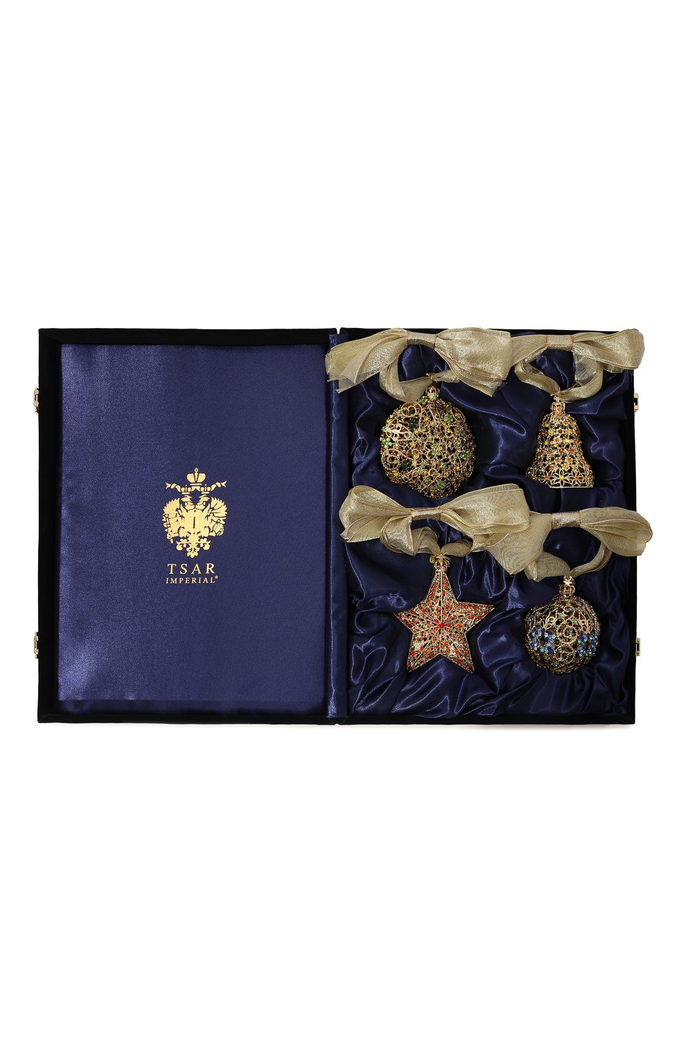 Набор из четырех елочных украшений TSAR, арт. 680560, фото 1