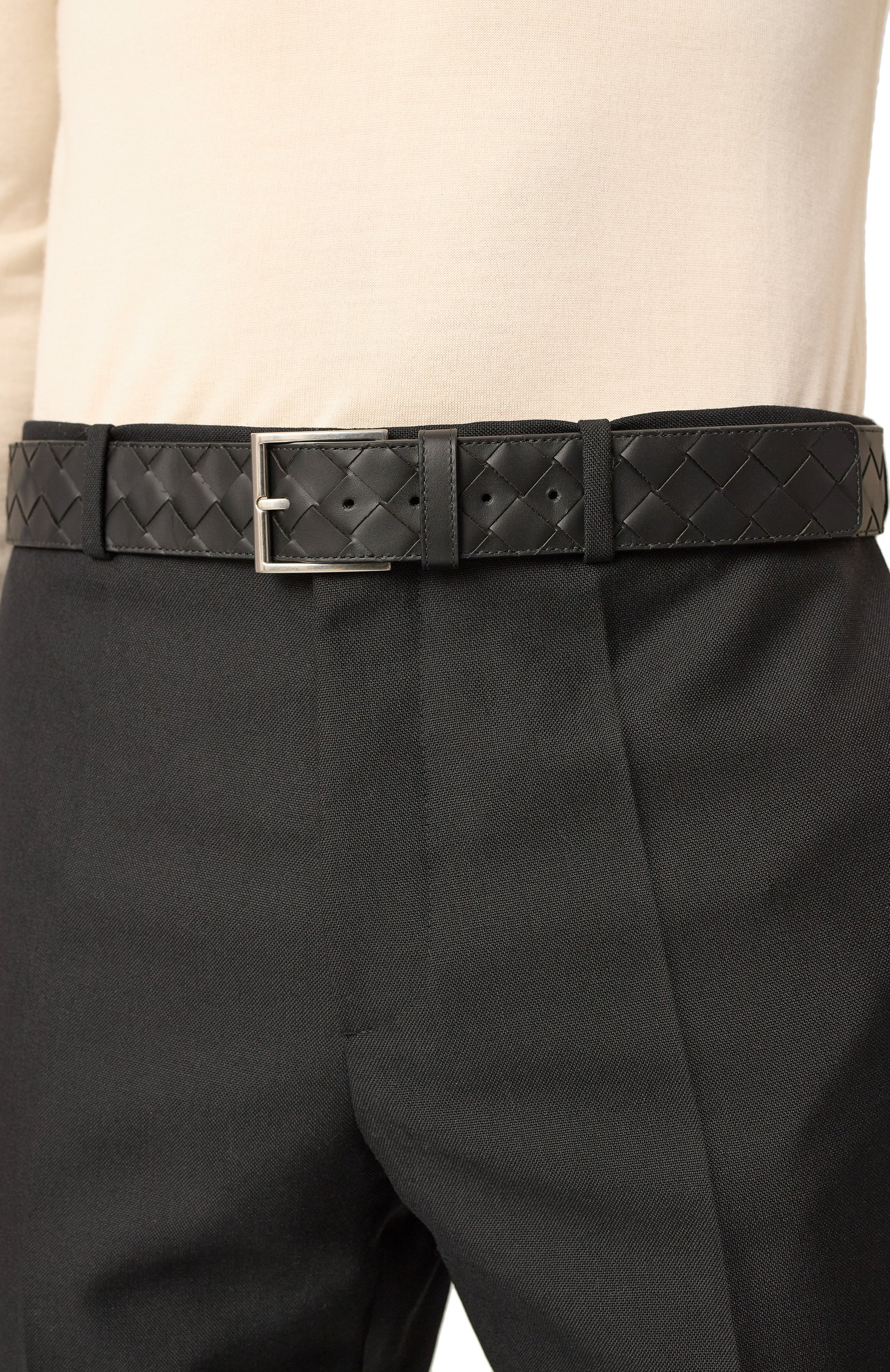 Кожаный ремень BOTTEGA VENETA, арт. 629844/V3US3, фото 2